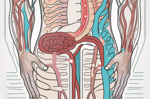 The human digestive system with a focus on the parasympathetic nerves