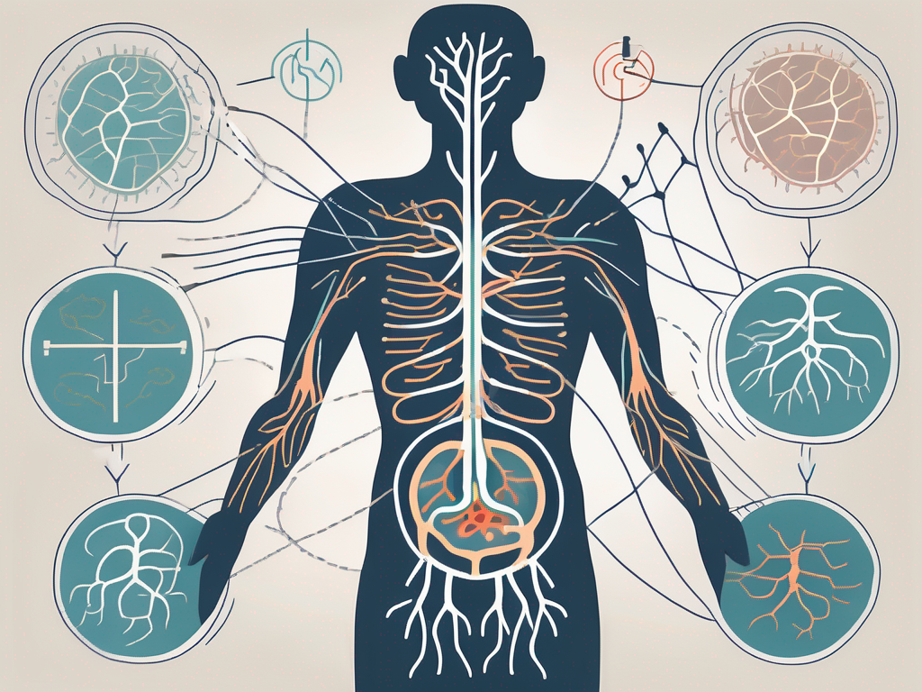 The human nervous system focusing on the parasympathetic nerve