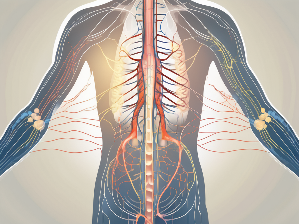 The human body focusing on the nervous system