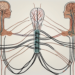 The parasympathetic nervous system with a focus on a single nerve