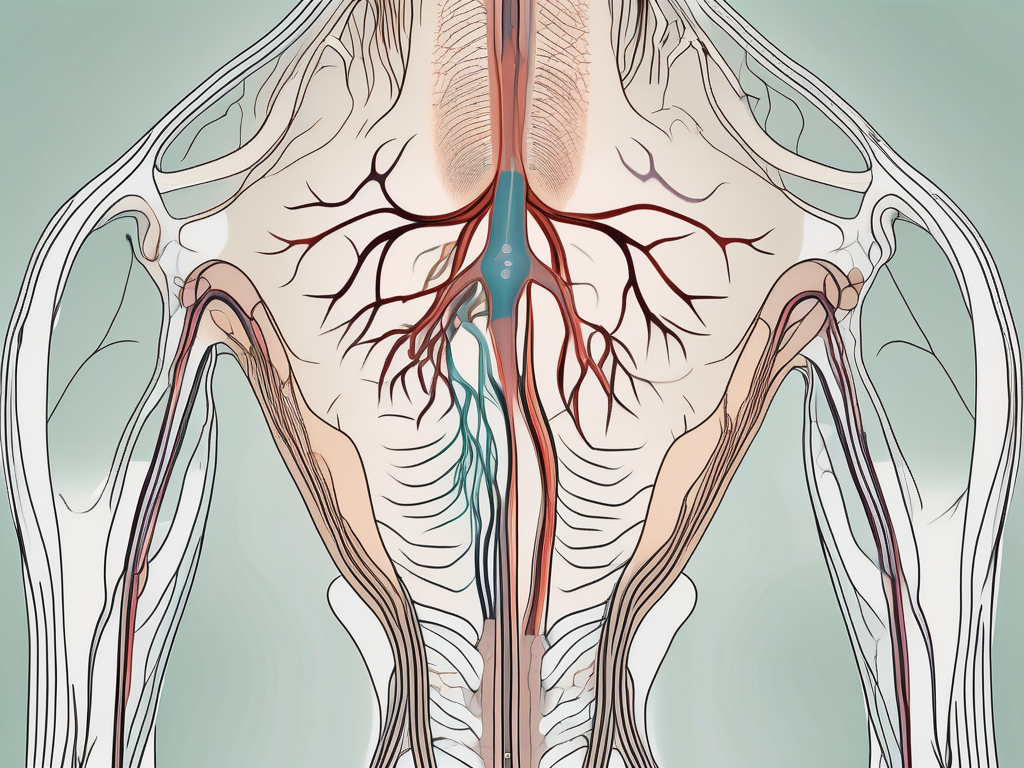 The parasympathetic nerve connected to the lacrimal sac in the human body