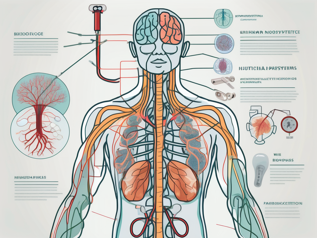 The human nervous system with a focus on the parasympathetic nerves